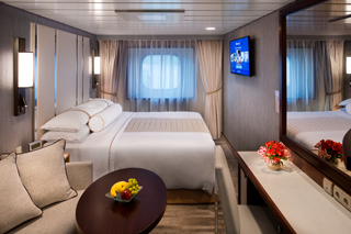 Oceanview cabin on Azamara Pursuit