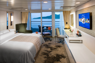 Suite cabin on Azamara Pursuit