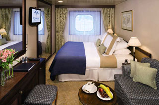 Oceanview cabin on Azamara Journey