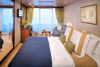 Balcony cabin on Azamara Quest