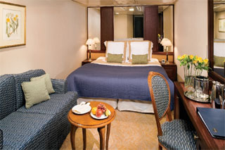 Inside cabin on Azamara Quest