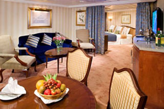 Suite cabin on Azamara Quest