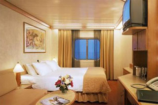 Oceanview cabin on Carnival Pride