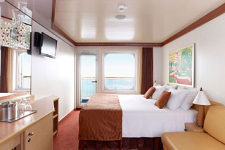 Balcony cabin on Carnival Dream