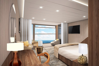 Suite cabin on Celebrity Flora