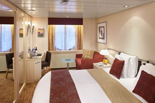 Oceanview cabin on Celebrity Constellation