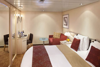 Inside cabin on Celebrity Constellation