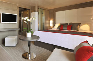 Suite cabin on Le Boreal