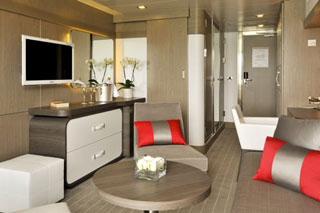 Suite cabin on Le Boreal