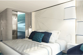 Balcony cabin on Le Lyrial