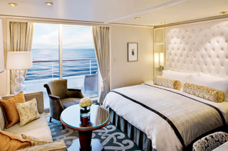 Balcony cabin on Crystal Serenity