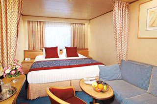 Oceanview cabin on Maasdam