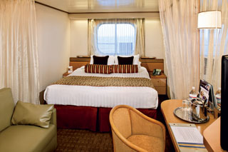Oceanview cabin on Veendam