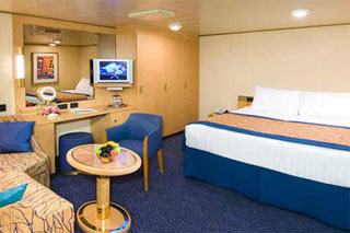 Inside cabin on Noordam