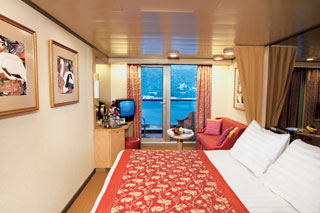 Balcony cabin on Noordam