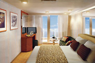 Balcony cabin on Nieuw Amsterdam
