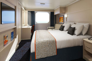 Oceanview cabin on Koningsdam