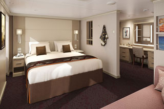Suite cabin on Koningsdam