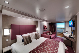 Balcony cabin on MSC Seaview