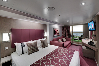 Suite cabin on MSC Seaview