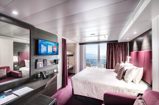 Balcony cabin on MSC Grandiosa