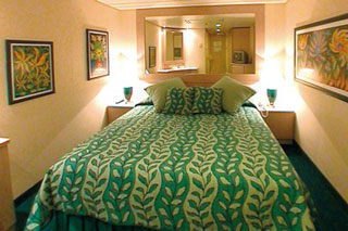 Inside cabin on MSC Opera
