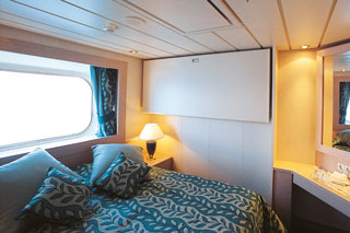 Oceanview cabin on MSC Opera