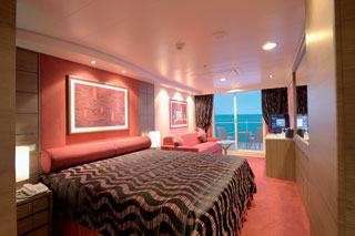 Suite cabin on MSC Poesia