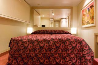 Inside cabin on MSC Poesia