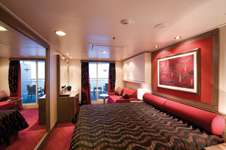 Balcony cabin on MSC Poesia