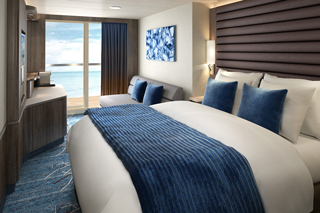 Balcony cabin on Norwegian Bliss