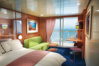 Balcony cabin on Norwegian Star