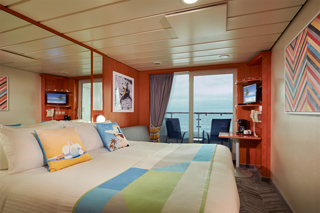Balcony cabin on Norwegian Dawn