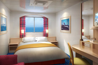 Oceanview cabin on Norwegian Sky
