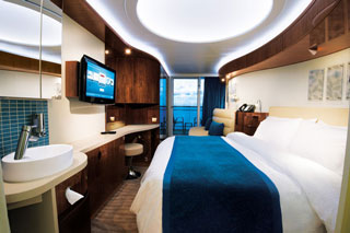 Balcony cabin on Norwegian Epic