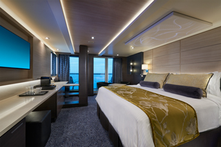 Suite cabin on Norwegian Joy