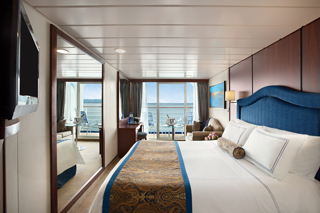 Balcony cabin on Sirena