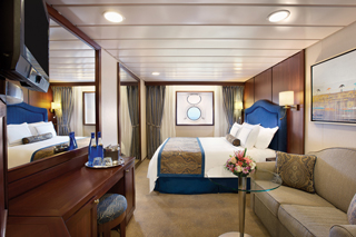 Oceanview cabin on Sirena