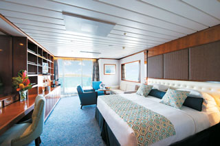 Suite cabin on Paul Gauguin