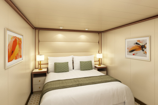 Inside cabin on Majestic Princess