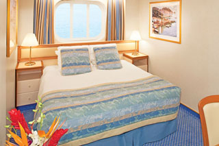 Oceanview cabin on Golden Princess