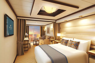 Suite cabin on Royal Princess