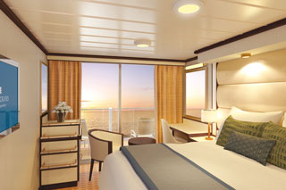Balcony cabin on Regal Princess