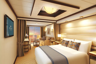 Suite cabin on Regal Princess