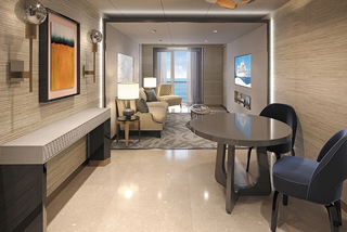 Suite cabin on Seven Seas Splendor