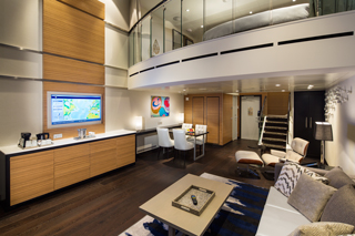 Suite cabin on Spectrum of the Seas