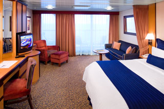 Suite cabin on Radiance of the Seas
