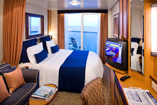 Balcony cabin on Brilliance of the Seas