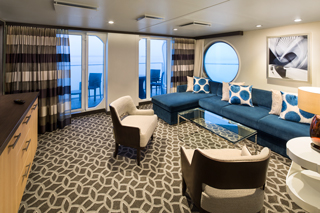 Suite cabin on Anthem of the Seas