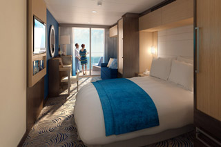 Balcony cabin on Quantum of the Seas